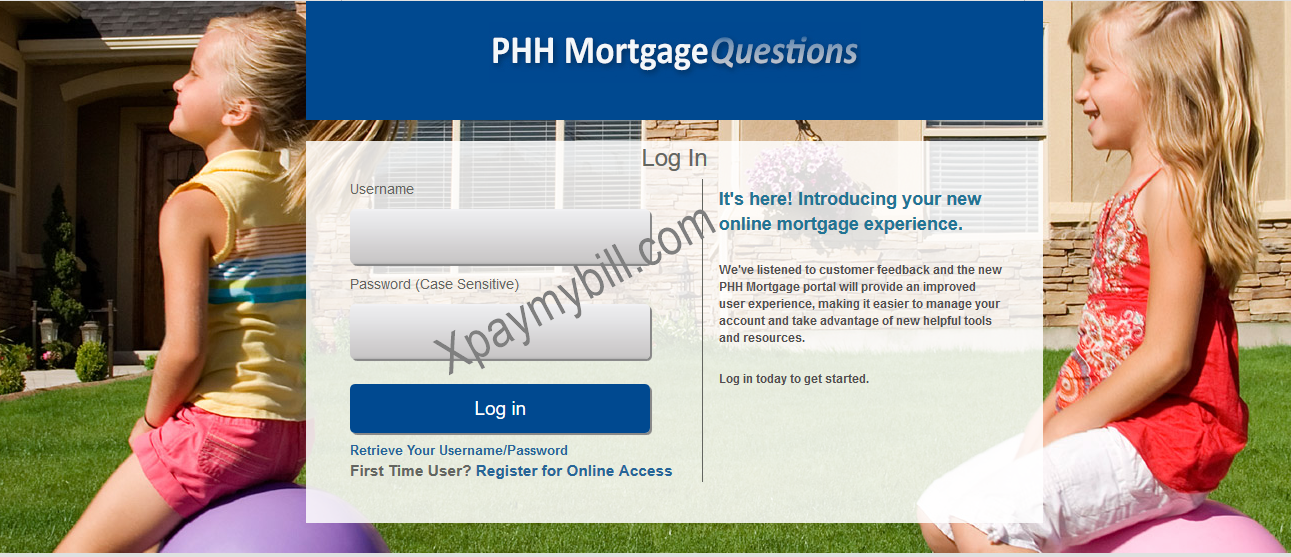 PHH Mortgage Payment Online Bill Pay Pay