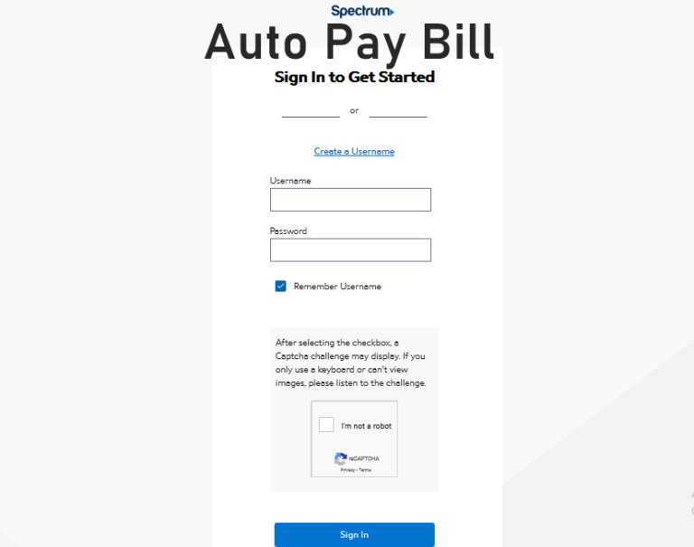 Spectrum Auto Pay Set Up Spectrum Automatic Payment Set Up Pay My Bill