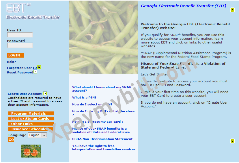 How to Check Your EBT Card Balance Online - State-by-State ...