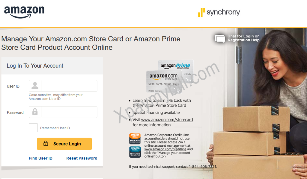 Synchrony Bank Amazon Store Card Payment Login - Pay My Bill