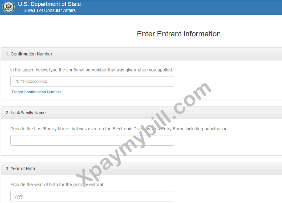 DV 2021 Entrant Status Check - How To Check 2022 DV Entrant Status ...