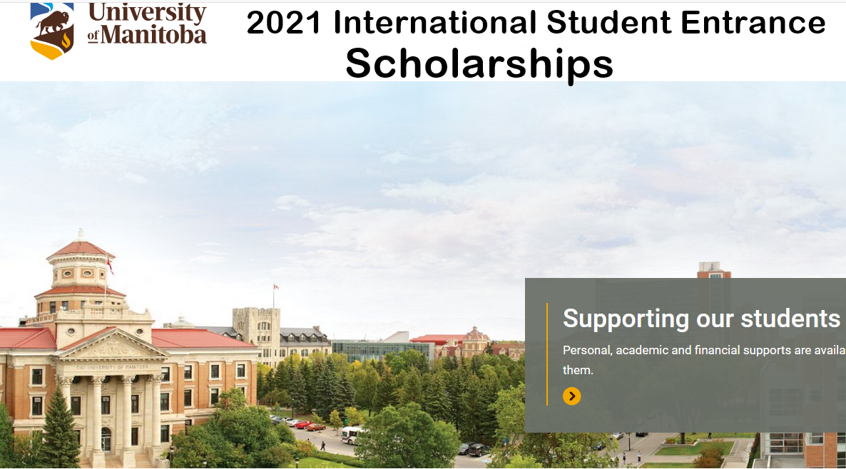 University Of Manitoba Scholarships For International Students 2021 ...