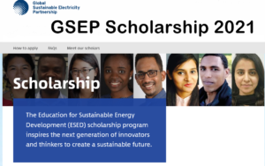 GSEP Scholarship Application - Global Sustainable Energy Development In Canada