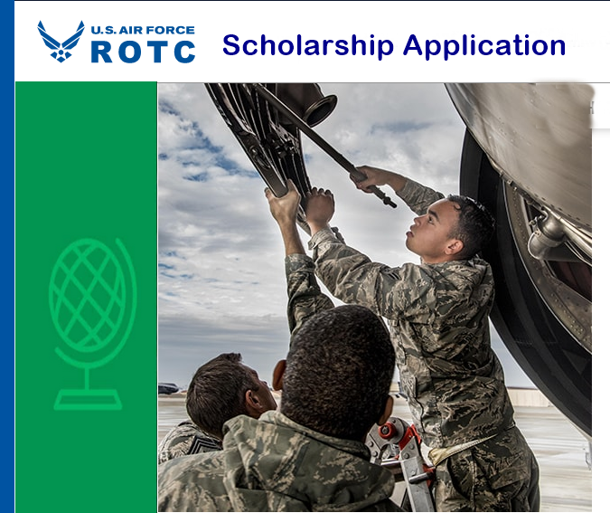 U.S. Air Force ROTC Scholarship Application Apply for AFROTC
