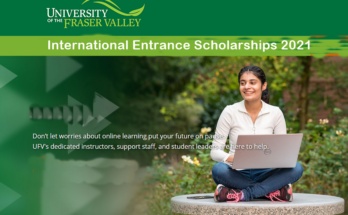 University of the Fraser Valley International Entrance Scholarships – Study In Canada