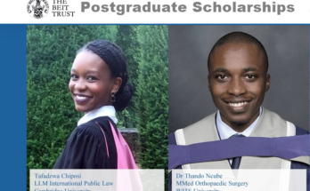 Beit Trust Postgraduate Scholarships for International Students 2022