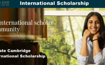 Gate Cambridge International Scholarship