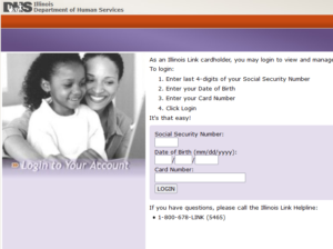 EBT Link Card Login - Illinois EBT Link Card Application