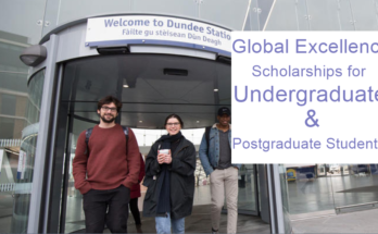 University of Dundee Global Excellence Scholarships