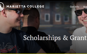 Marietta College Scholarships and Grants for Study in USA 2022