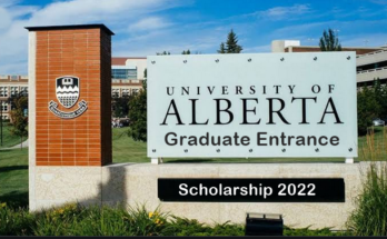 University of Alberta Graduate Entrance Scholarship 2022