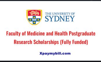 University of Sydney Medicine and Health Research Scholarships