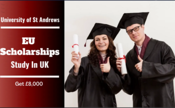 University of St Andrews EU Scholarships 2022-2023 in UK