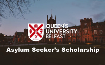 Asylum Seekers Scholarship for Undergraduate Students 2022-2023 at Queen’s University Belfast