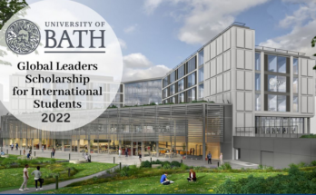 University of Bath Global Leaders Scholarships in UK 2022-2023