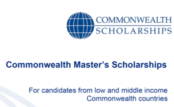 Commonwealth Master’s Scholarships 2023-24 for Developing Commonwealth Countries