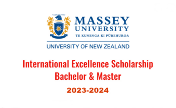 Massey University International Postgraduate Excellence Scholarship 2023-2024