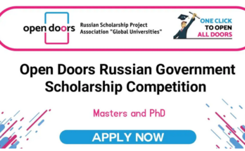 Open Doors International Olympiad Russian Scholarship