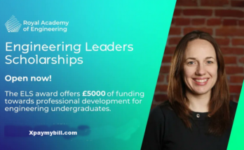 Royal Academy of Engineering Leaders Scholarships United Kingdom