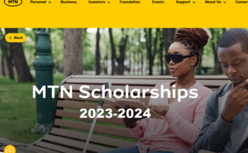 MTN Foundation Scholarships 2023-2024 for Undergraduate Students